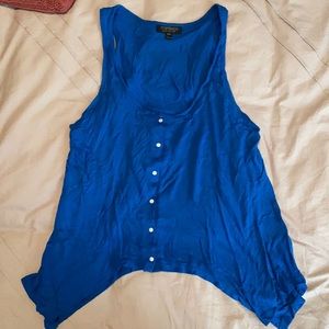 Blue Topshop top